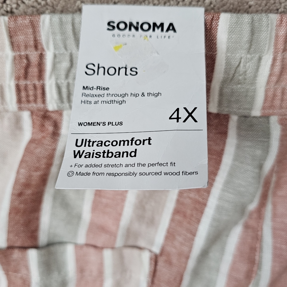 Sonoma Plus Size Pull-on Shorts - Picture 5 of 5